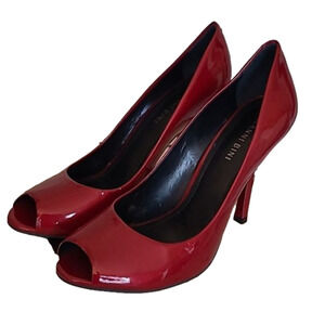 Gianni Bini Leather Red High Heels